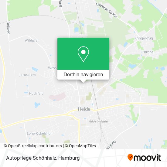 Autopflege Schönhalz Karte