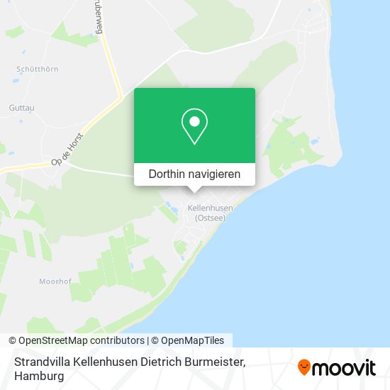 Strandvilla Kellenhusen Dietrich Burmeister Karte