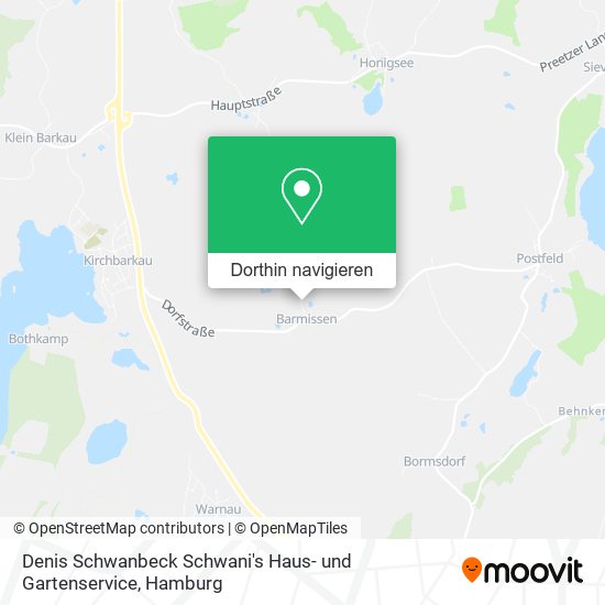 Denis Schwanbeck Schwani's Haus- und Gartenservice Karte