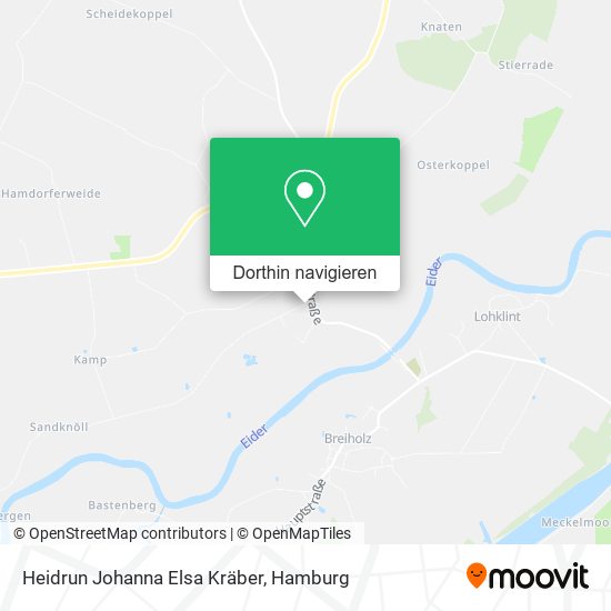 Heidrun Johanna Elsa Kräber Karte