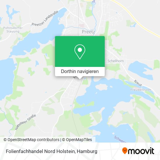 Folienfachhandel Nord Holstein Karte