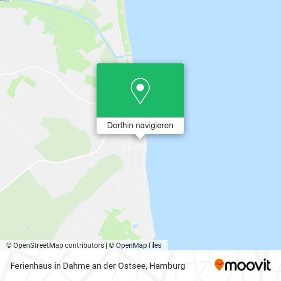 Ferienhaus in Dahme an der Ostsee Karte