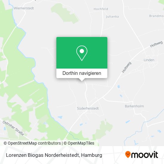 Lorenzen Biogas Norderheistedt Karte