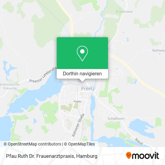 Pfau Ruth Dr. Frauenarztpraxis Karte