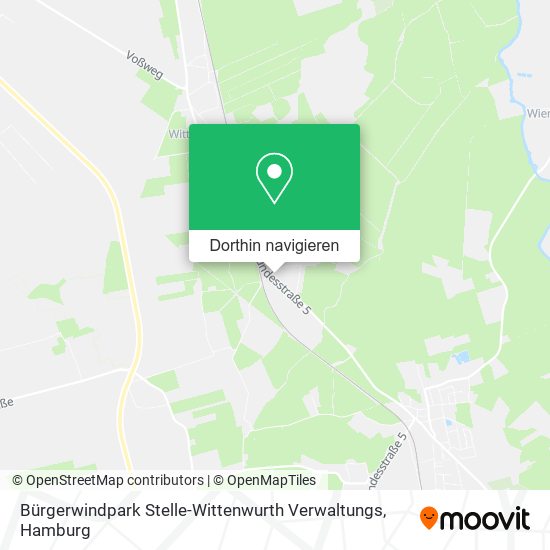 Bürgerwindpark Stelle-Wittenwurth Verwaltungs Karte