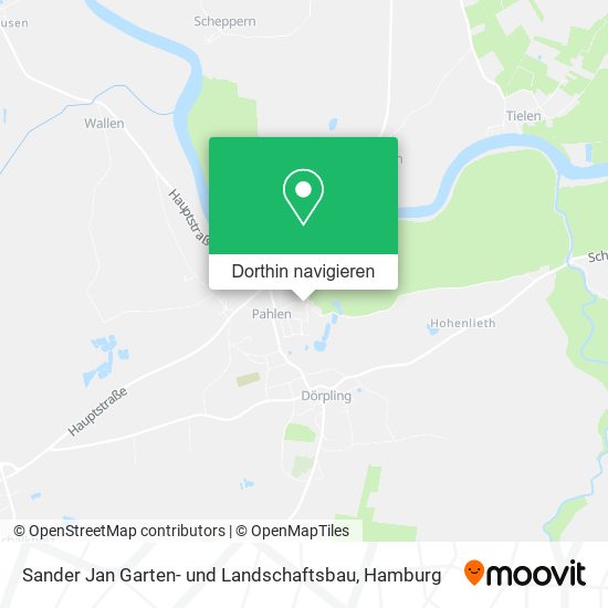 Sander Jan Garten- und Landschaftsbau Karte