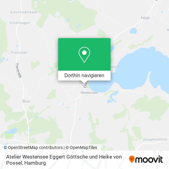 Atelier Westensee Eggert Göttsche und Heike von Possel Karte
