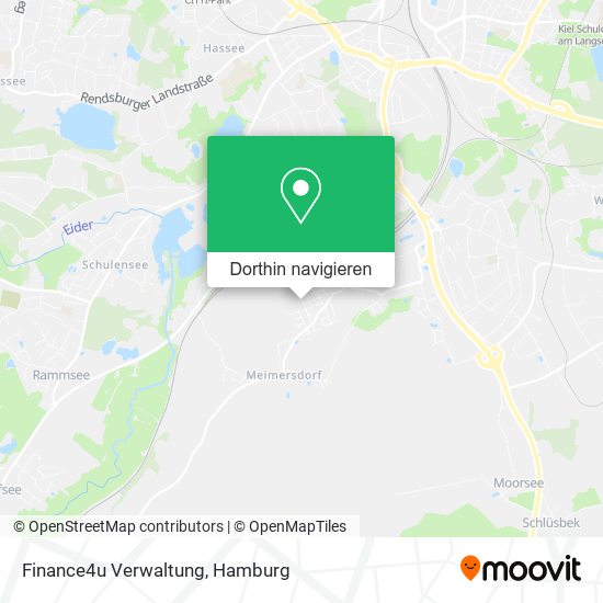 Finance4u Verwaltung Karte