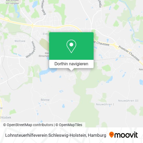 Lohnsteuerhilfeverein Schleswig-Holstein Karte