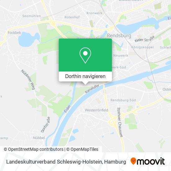 Landeskulturverband Schleswig-Holstein Karte