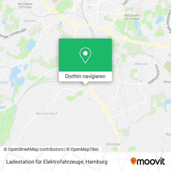 Ladestation für Elektrofahrzeuge Karte