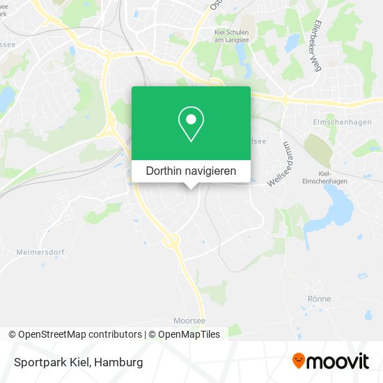 Sportpark Kiel Karte