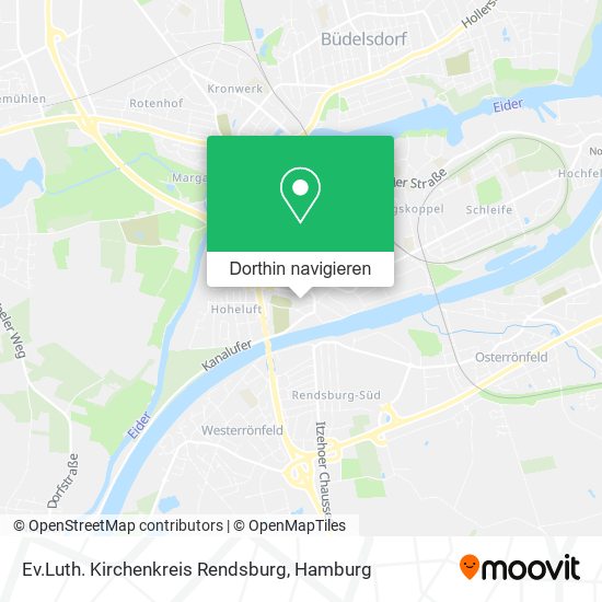 Ev.Luth. Kirchenkreis Rendsburg Karte