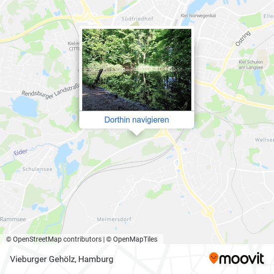 Vieburger Gehölz Karte