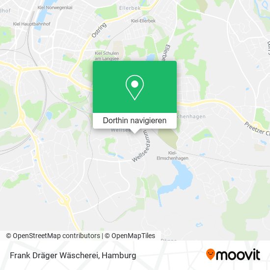 Frank Dräger Wäscherei Karte