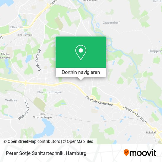 Peter Sötje Sanitärtechnik Karte
