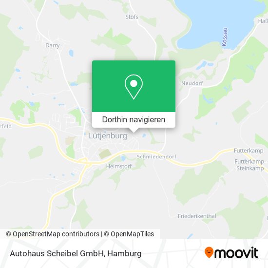 Autohaus Scheibel GmbH Karte