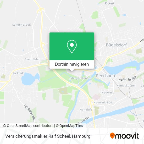 Versicherungsmakler Ralf Scheel Karte