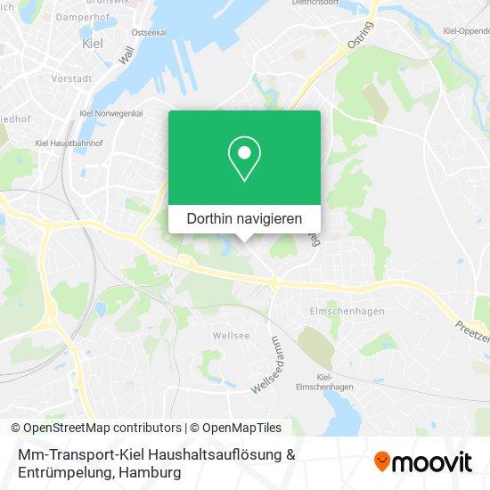 Mm-Transport-Kiel Haushaltsauflösung & Entrümpelung Karte