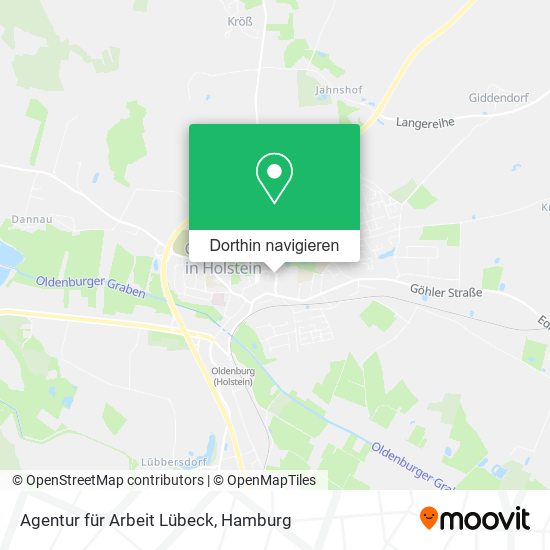 Agentur für Arbeit Lübeck Karte