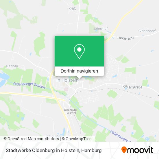 Stadtwerke Oldenburg in Holstein Karte