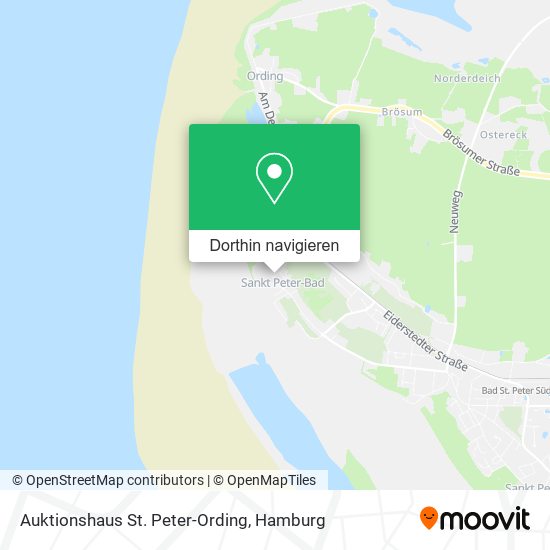 Auktionshaus St. Peter-Ording Karte