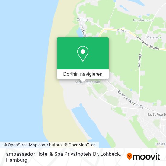 ambassador Hotel & Spa Privathotels Dr. Lohbeck Karte