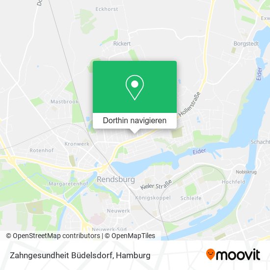 Zahngesundheit Büdelsdorf Karte