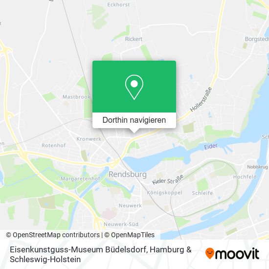 Eisenkunstguss-Museum Büdelsdorf Karte