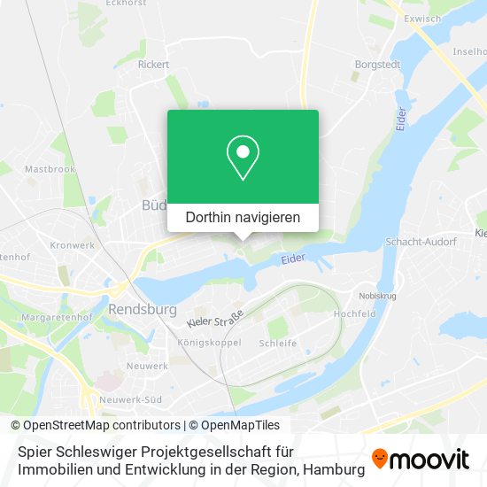 Spier Schleswiger Projektgesellschaft für Immobilien und Entwicklung in der Region Karte
