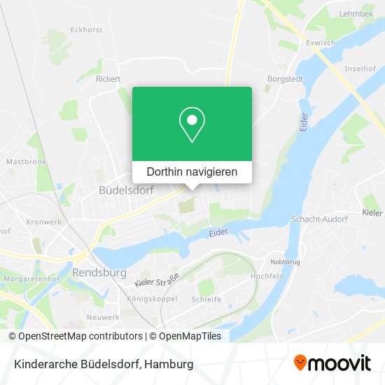 Kinderarche Büdelsdorf Karte