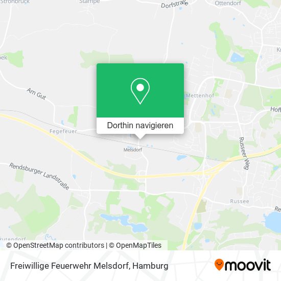 Freiwillige Feuerwehr Melsdorf Karte