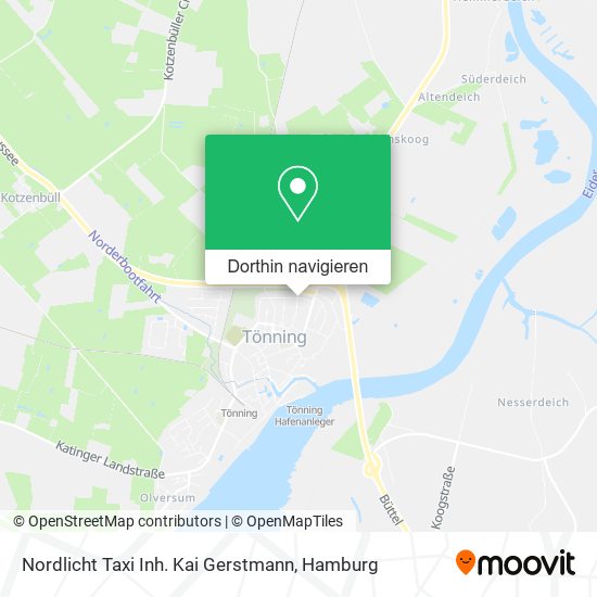 Nordlicht Taxi Inh. Kai Gerstmann Karte