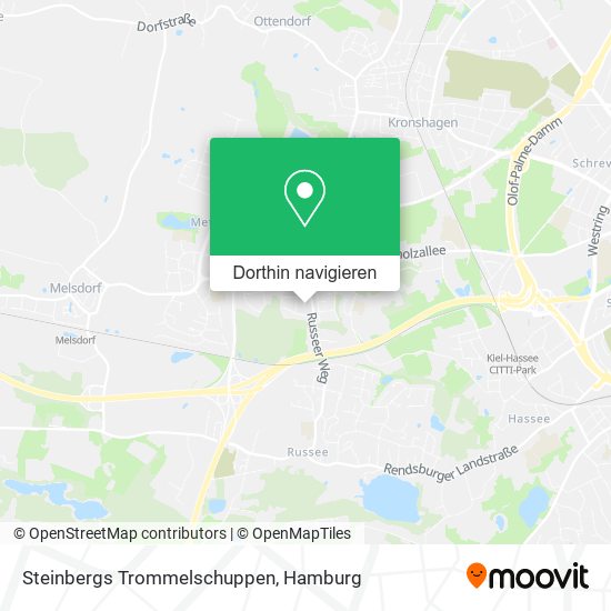 Steinbergs Trommelschuppen Karte
