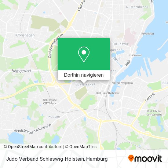 Judo Verband Schleswig-Holstein Karte