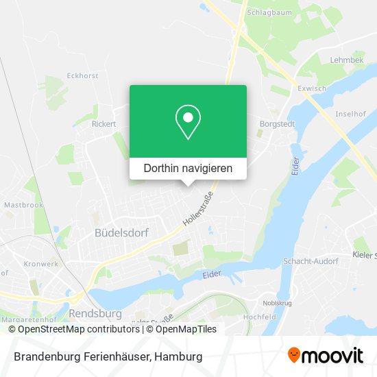 Brandenburg Ferienhäuser Karte