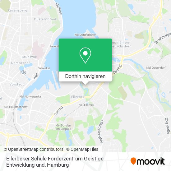 Ellerbeker Schule Förderzentrum Geistige Entwicklung und Karte