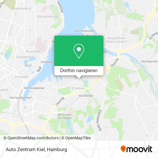 Auto Zentrum Kiel Karte