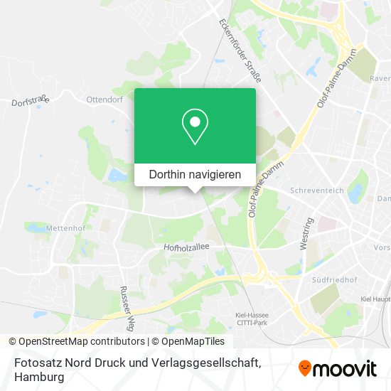 Fotosatz Nord Druck und Verlagsgesellschaft Karte