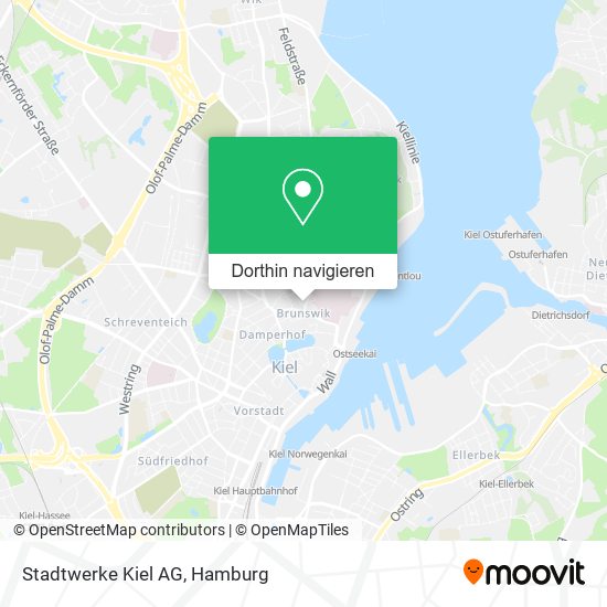 Stadtwerke Kiel AG Karte