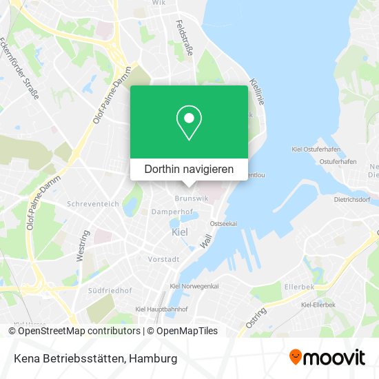 Kena Betriebsstätten Karte