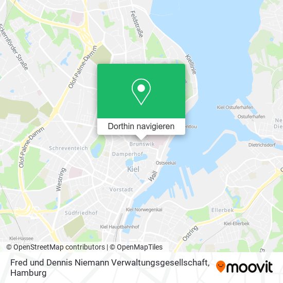 Fred und Dennis Niemann Verwaltungsgesellschaft Karte