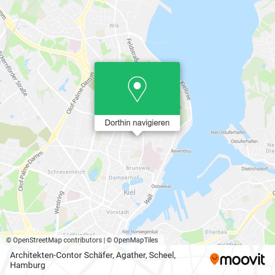 Architekten-Contor Schäfer, Agather, Scheel Karte
