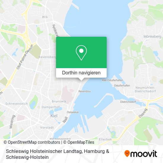 Schleswig Holsteinischer Landtag Karte