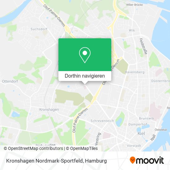 Kronshagen Nordmark-Sportfeld Karte