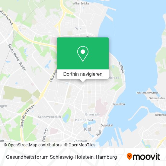 Gesundheitsforum Schleswig-Holstein Karte