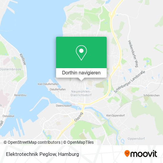 Elektrotechnik Peglow Karte