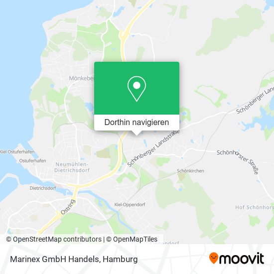 Marinex GmbH Handels Karte