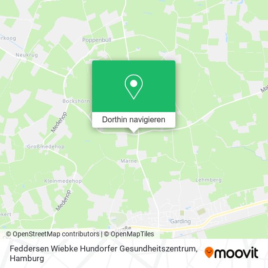 Feddersen Wiebke Hundorfer Gesundheitszentrum Karte