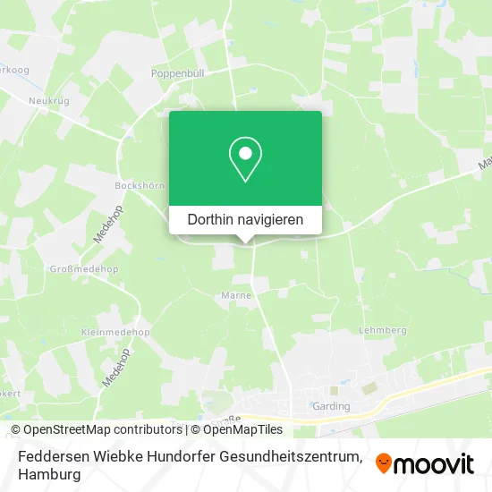 Feddersen Wiebke Hundorfer Gesundheitszentrum Karte